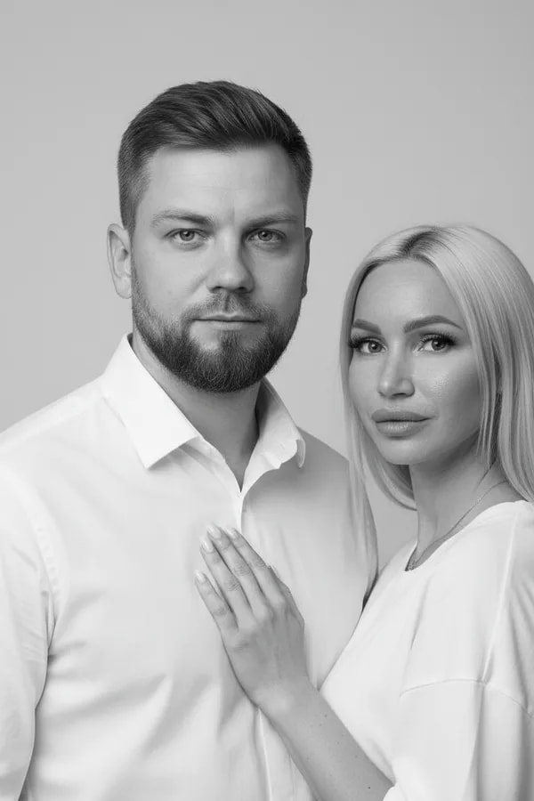 Фотосессия для пары в студии - фото 3