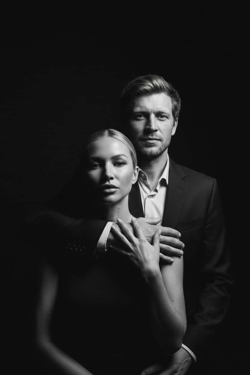 Пример портрета Контраст контроля от нейросети Sorya