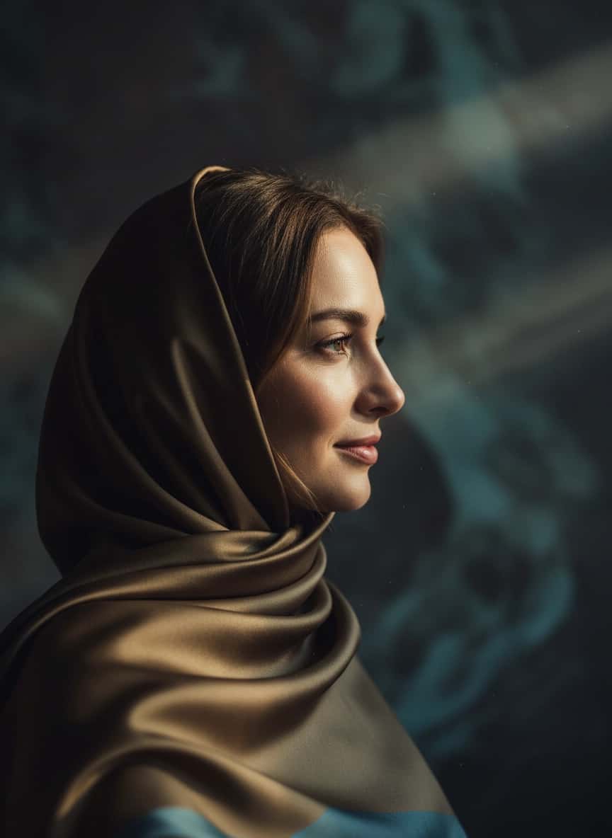 Пример портрета Селфи-фотосессия от нейросети Sorya