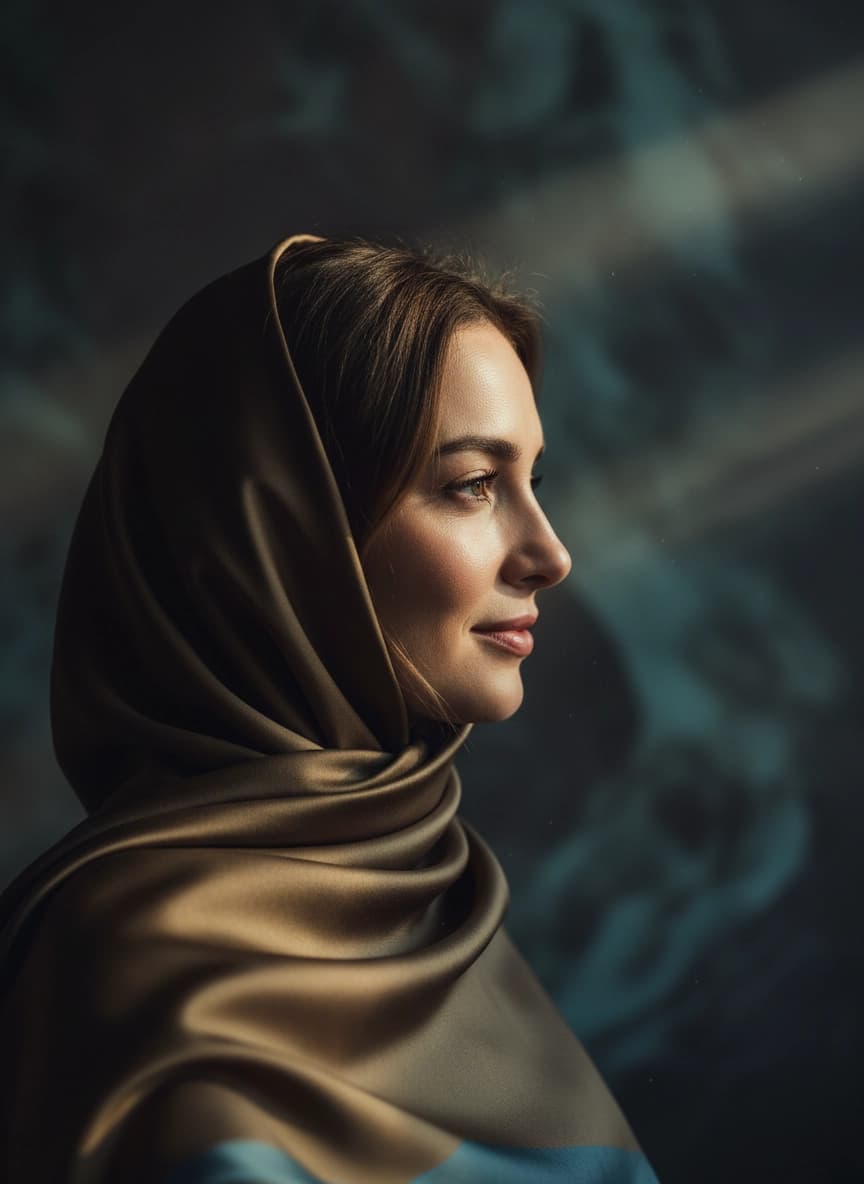 Пример портрета Селфи-фотосессия от нейросети Sorya