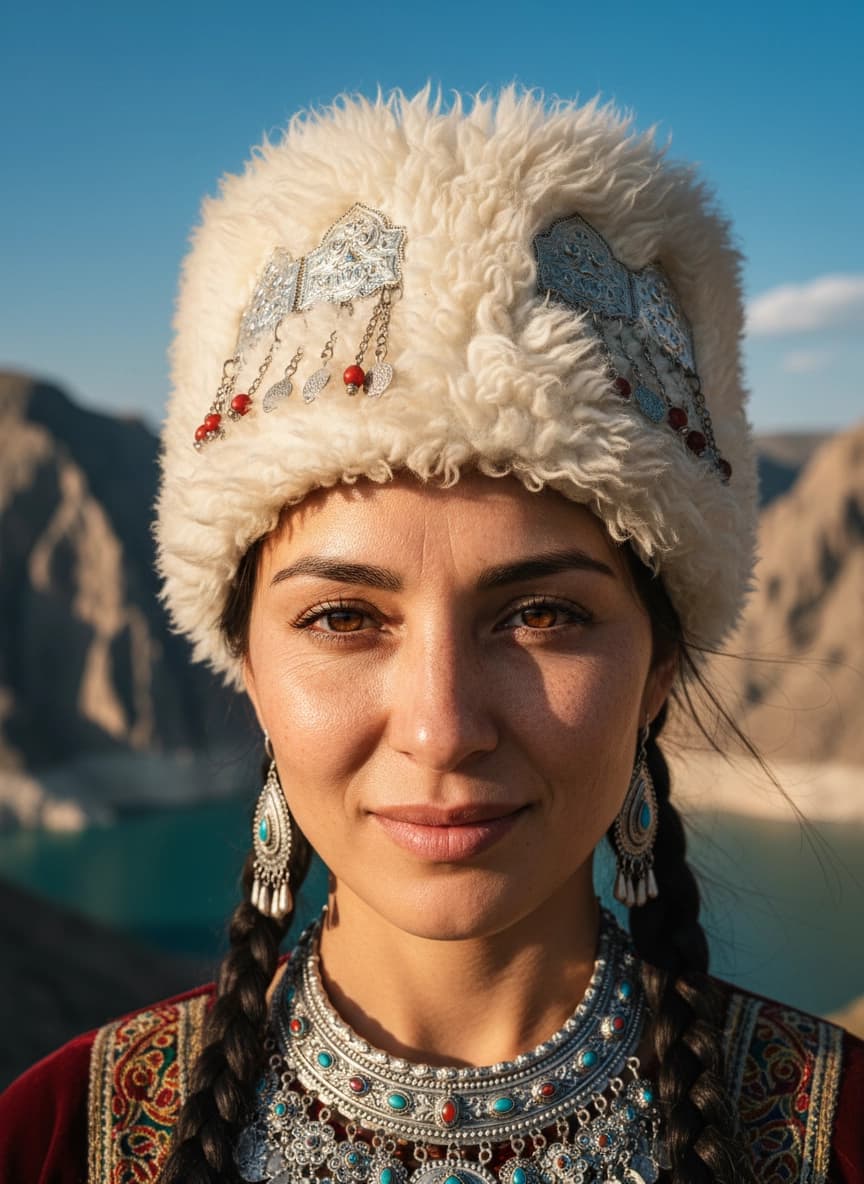 Идея для ИИ фотосессии: Фотосессия в Дагестане — пример генерации нейросети Sorya