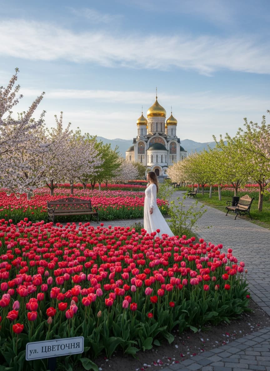 Пример ИИ фотосессии в стиле Весенняя фотосессия — создано в Sorya.ru (6)
