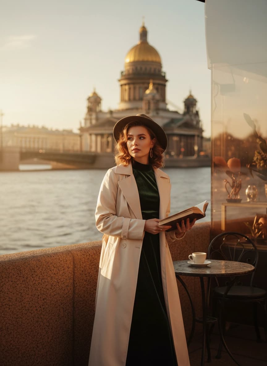 Пример портрета Фотосессия в Санкт-Петербурге от нейросети Sorya