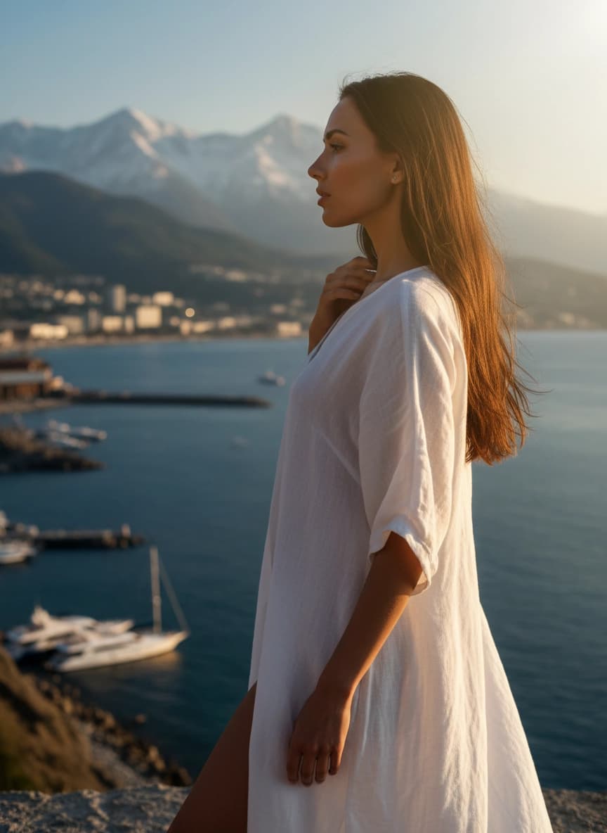 Пример портрета Фотосессия в Сочи от нейросети Sorya
