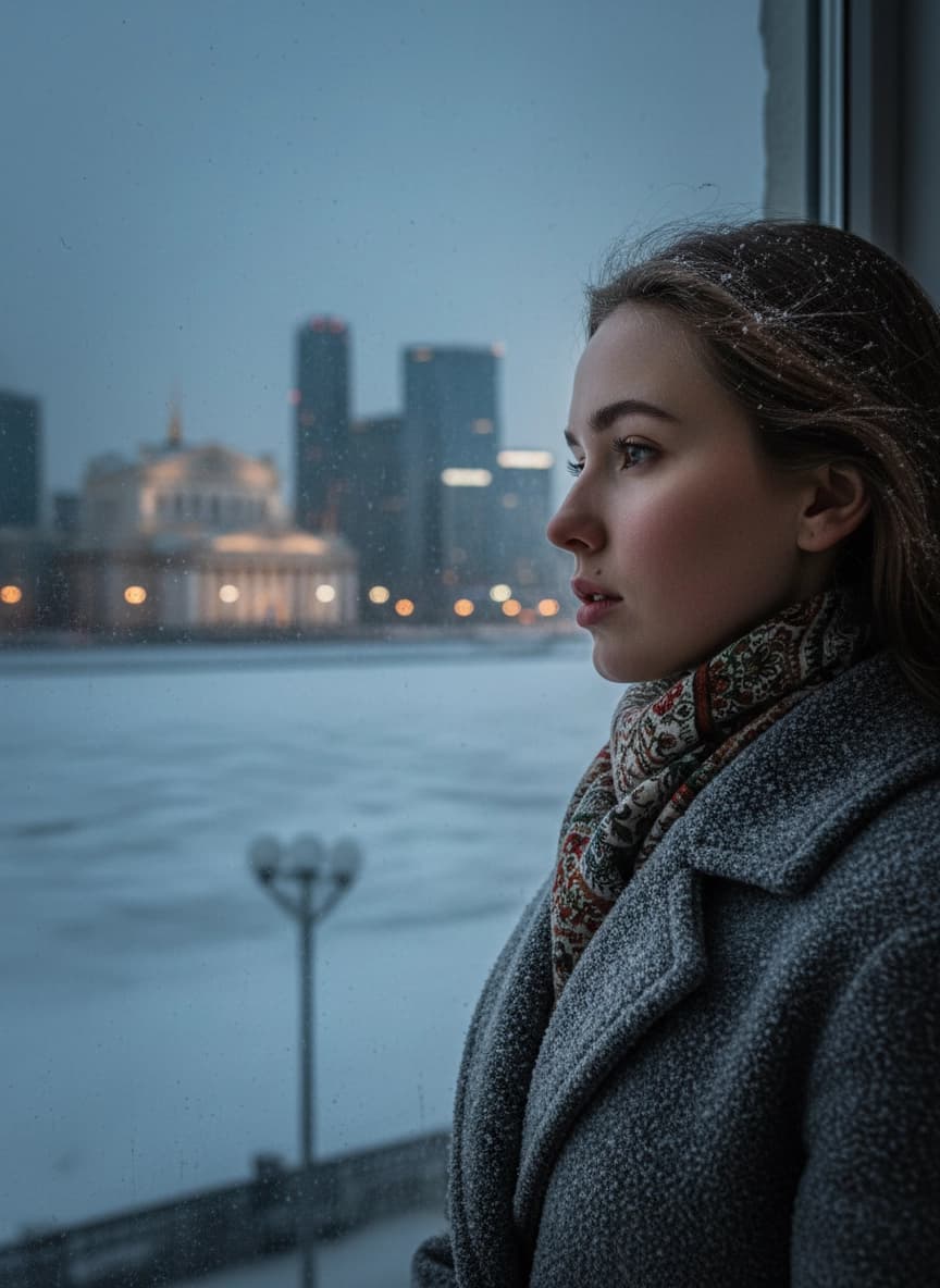Пример портрета Фотосессия в Новосибирске от нейросети Sorya